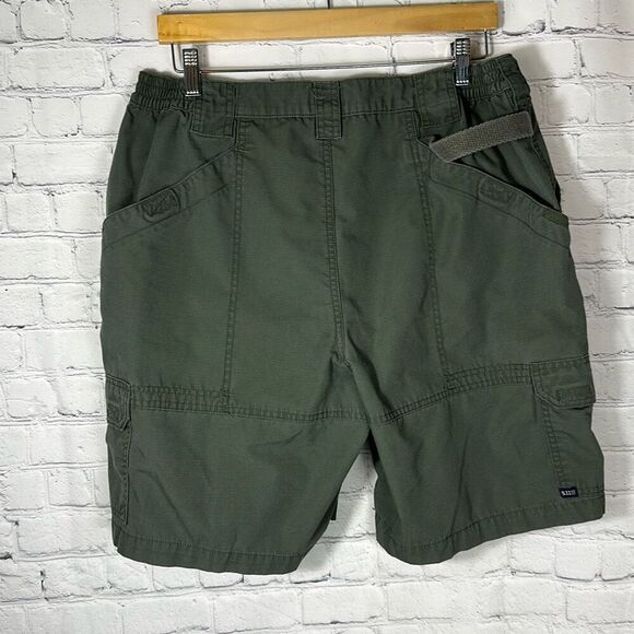 511 Tactical TACLITE PRO 9.5" Ripstop Cargo Shorts size 38 Green - Picture 4 of 9